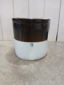 6 Gallon Two Toned Crock
