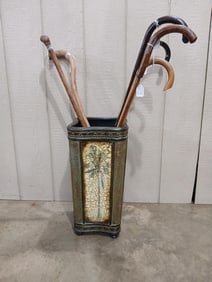 Walking Canes & Umbrella Stand