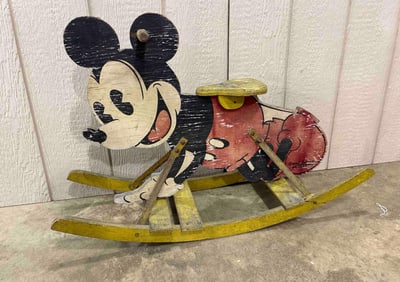 Walt Disneys Mickey Mouse Rocking Horse