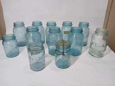 Blue Ball Jars