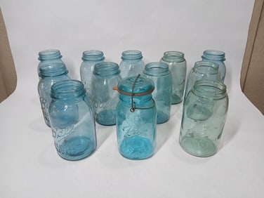 Blue Ball Jars