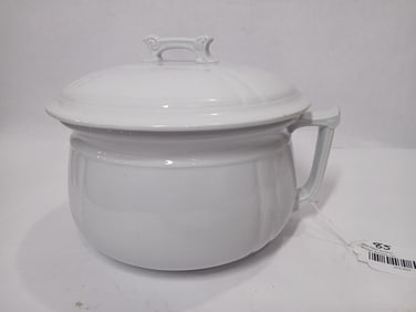 Royal Ironstone Covered Pot