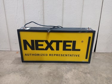 Nextel Lighted Sign