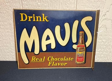 MAVIS CHOCOLATE DRINK FLANGE SIGN