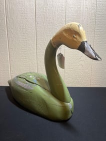 HAND CARVED WOOD DUCK DECOY