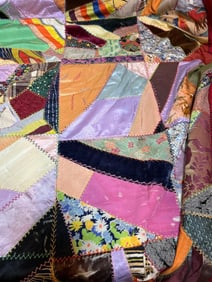 PATCHWORK HAND STITCHED QUILT