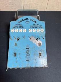 NICHOLSON SAW BLADE STORE DISPLAY