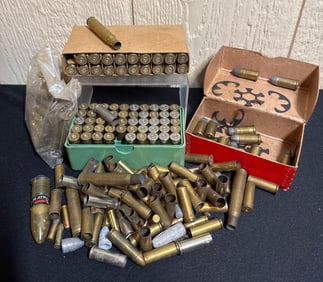 LOT OF BULLET CASINGS