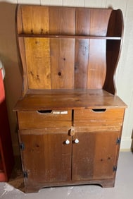COUNTRY STYLE BAKERS HUTCH