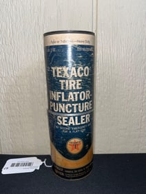 TEXACO TIRE INFLATOR SEALER CAN