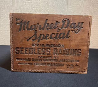 MARKET DAY RAISIN CRATE