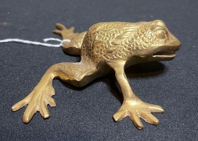 BRASS FROG