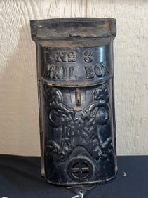 GRISWOLD NO 3 CAST IRON MAILBOX