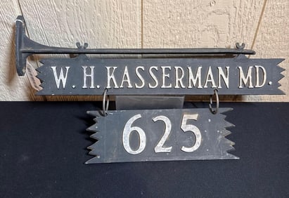 WH KASSERMAN MEDICAL DOCTOR ADDRESS HANGER