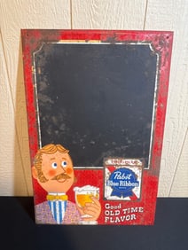 PABST BLUE RIBBON BEER CHALKBOARD