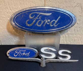 FORD, SS, AND THUNDERBIRD EMBLEMS