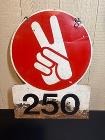 KENDALL 250 DOUBLE SIDED SIGN