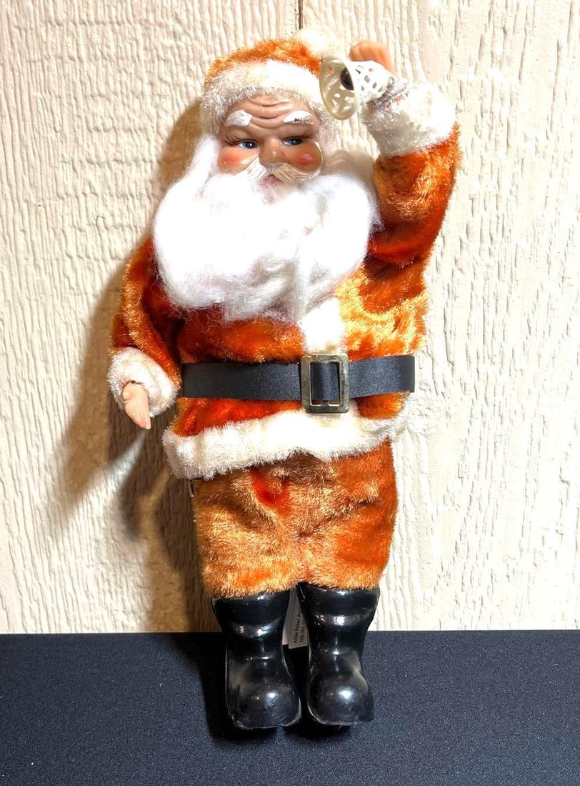 WIND UP 1950S BELLING RINGING SANTA (1 of 5)