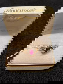 14K GOLD RUBY RING