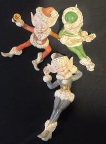 ATLANTIC MOLD VINTAGE CHRISTMAS PIXIES