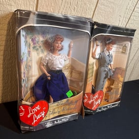 I LOVE LUCY BARBIE DOLLS