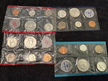 1961 & 1963 MINT SETS