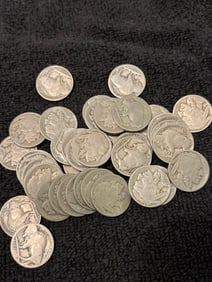 40 BUFFALO HEAD NICKELS