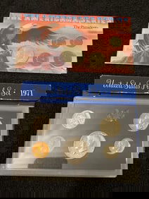 THE AMERICANA SERIES PRESIDENTS AND 1971 PROOF SET