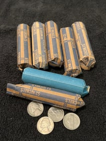 UNSORTED JEFFERSON NICKELS
