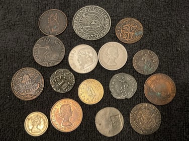 FOREIGN COINS AND MONIES