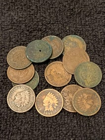 1865-1907 INDIAN HEAD PENNIES