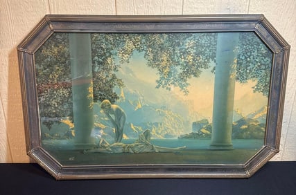 MAXFIELD PARRISH DAYBREAK LITHOGRAPH