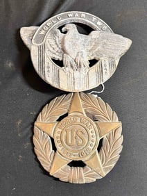 WORLD WAR GRAVE MARKERS