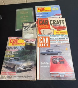1960S-80S CAR LIFE & CLASSIC CAR MAGAZINES