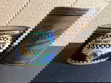 ISALY'S & VIENNA COFFEE TINS