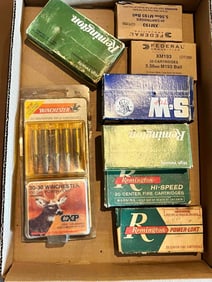 REMINGTON, WINCHESTER, AND SMITH & WESSON CARTRIDGES