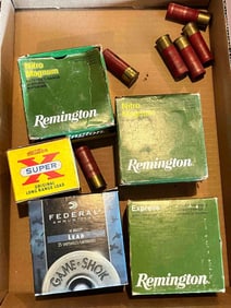 SHOT SHELLS, AND REMINGTON AMMO