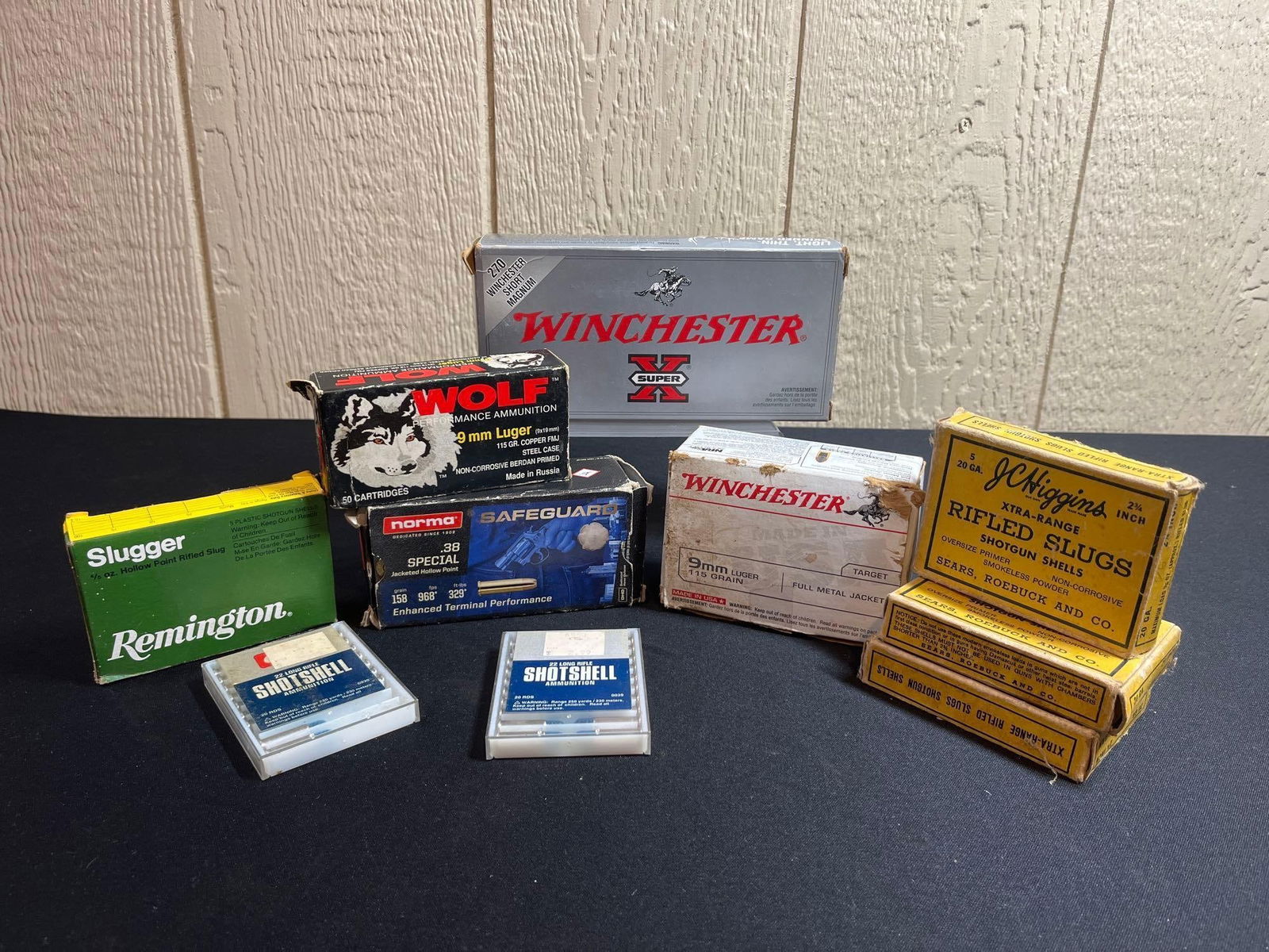 9MM LUGER, SHORT MAG, AND SLUGS (1 of 16)