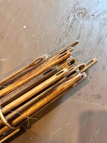 WOOD RIFLE & BLACK POWDER GUN CLEANING RODS