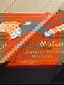 MCCORD GASKETS, RADIATORS, AND MUFFLERS SIGN