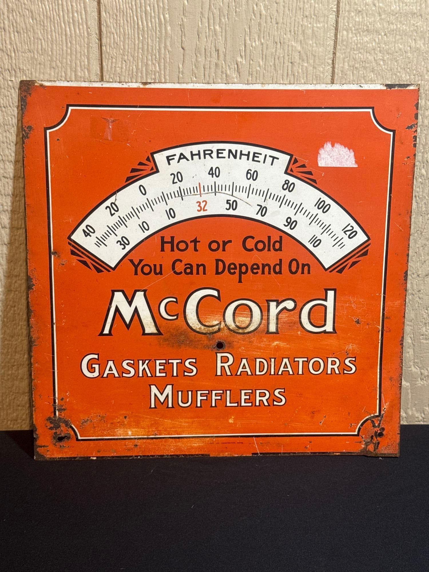 MCCORD GASKETS, RADIATORS, AND MUFFLERS SIGN (1 of 7)