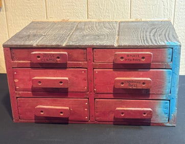 6 DRAWER PARTS/ BOLT BIN