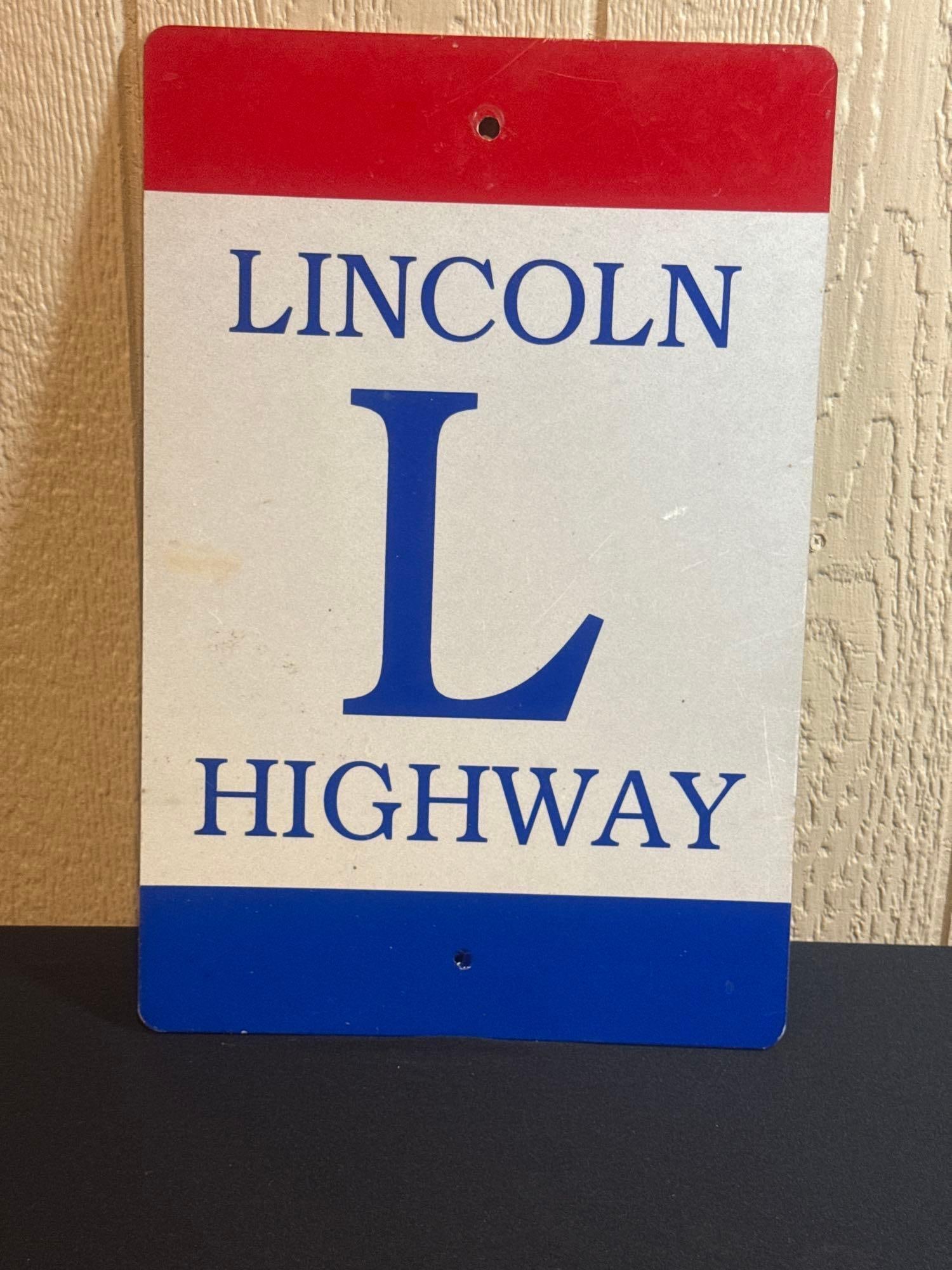 LINCOLN HIGHWAY SIGN (1 of 6)