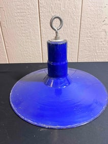 COBALT BLUE PANCAKE SERVICE STATION SHADE