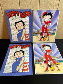 BEATTY BOOP TIN SIGNS