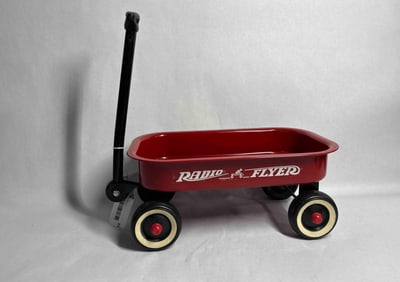 Scale Model Radio Flyer Wagon