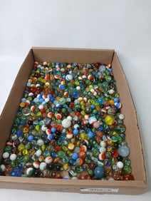 Loaded Lot of Marbles Inc. Shooters and Jadeite/Uranium