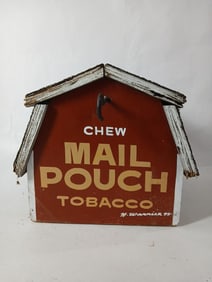 Mail Pouch Tobacco Handcrafted Birdhouse