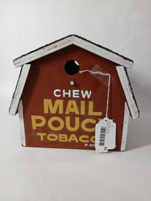 Mail Pouch Tobacco Handcrafted Birdhouse