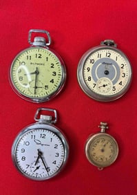 Ingram, Biltmore, and Other Pocket Watches